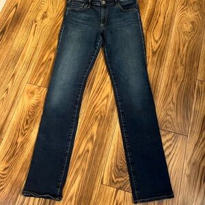 Adriano Goldschmied The Harper Essential Dark Blue Straight Leg Jeans Size 30R
